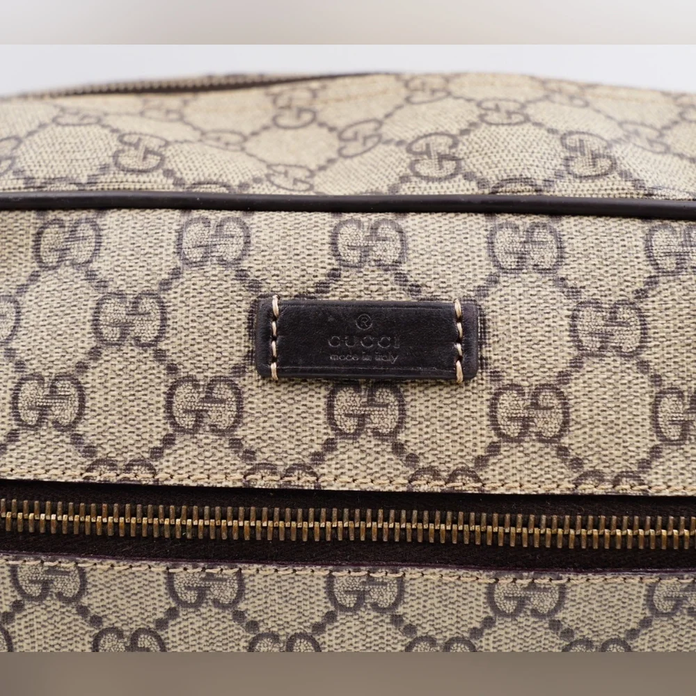 AM54❤️ Gucci GG Monogram Canvas Messenger Bag